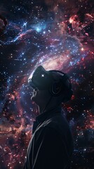 Virtual reality exploration of interstellar clouds