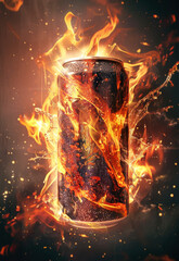 Energy drink can