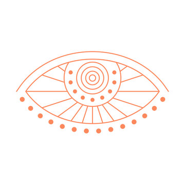 Mystic Eye Outline