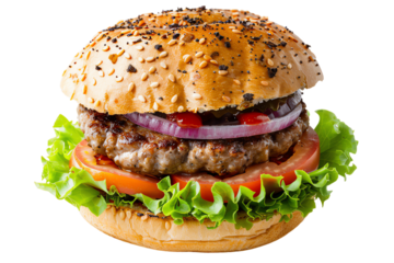 hamburger isolated
