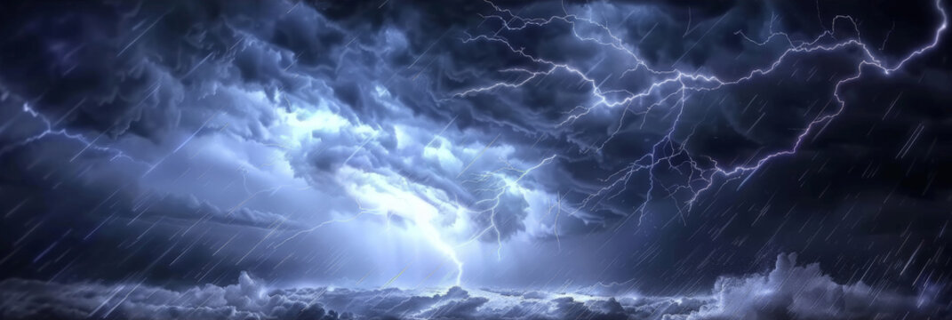 dark storm clouds with lightning in the sky, weather, natural disasters, storms, typhoons, tornadoes, thunderstorms 