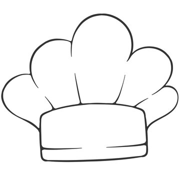 recommend clip art: chef hat icon simple design