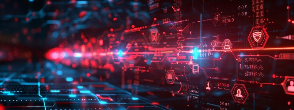 Graph showing the timeline of cybersecurity maturity growth against investments, designed as a pathway leading towards a secure emblem.