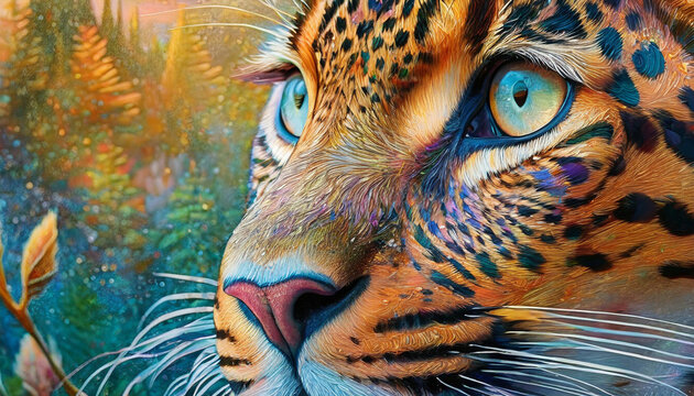 gros plan d'un jaguar