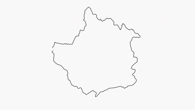 sketch map of Trujillo in peru
