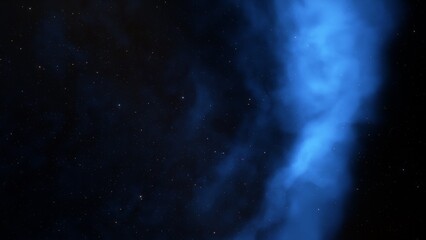 Night sky - Universe filled with stars, nebula and galaxy
 - obrazy, fototapety, plakaty