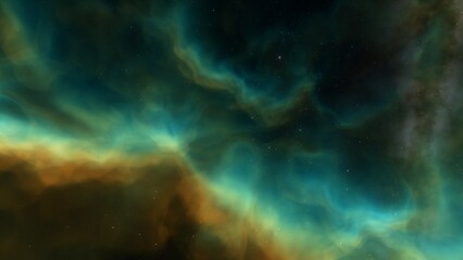 Fototapeta premium Night sky - Universe filled with stars, nebula and galaxy 