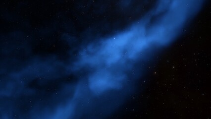 Obraz premium nebula gas cloud in deep outer space 