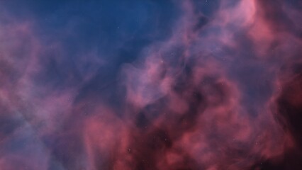 nebula gas cloud in deep outer space
