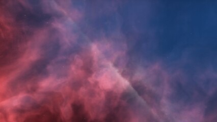 nebula gas cloud in deep outer space
