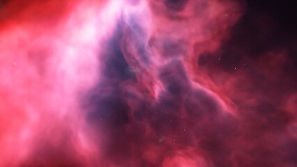 nebula gas cloud in deep outer space
