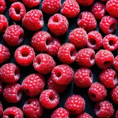 raspberry fruit background