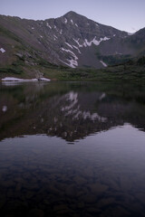 High altitude lake