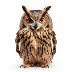 Fototapeta premium Owl isolated on white background