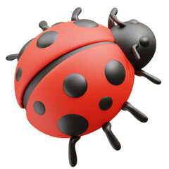 Ladybug 3d icon