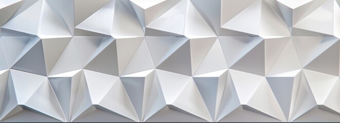 Intricate White Geometric Pattern Close-up