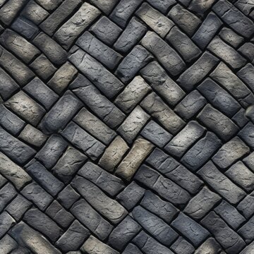 A pattern of interlocking cobblestones 01 - Perfectly repeating background pattern for your designs
