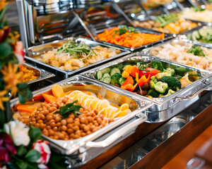 catering buffet food