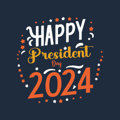 President day t-shirts design vector template.