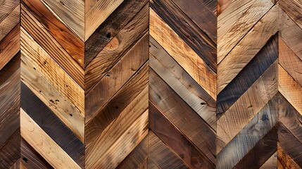 Nature's Embrace: Eco-Friendly Home Decor Inspired by Chevron Wood Patterns