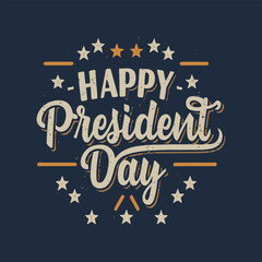 Fototapeta na wymiar President day t-shirts design vector template.