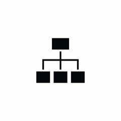 Hierarchy Structure Levels Organization icon