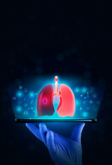 Concept of development of new technologies in pulmonology and technological research to combat lung...