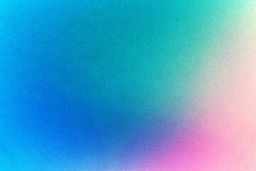 Purple blue green agua cyan teal mint turquoise yellow orange peach beige white abstract background. Color gradient ombre. Noise grain. Light iridescent neon multicolor holographic hologram metal foil