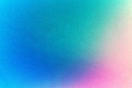 Purple blue green agua cyan teal mint turquoise yellow orange peach beige white abstract background. Color gradient ombre. Noise grain. Light iridescent neon multicolor holographic hologram metal foil