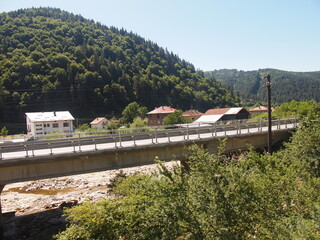 Rhodope narrow gauge train (Rhodope Mountains, Bulgaria)