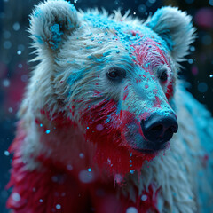 Portrait of a bear