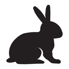 Bunny rabbit farm animal vector illustration graphic design eps10