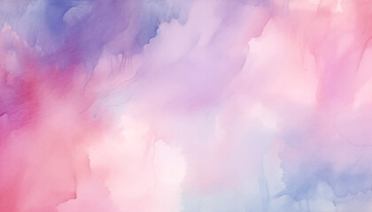 Watercolor with pastel ink colors on a colorful marble background	 - obrazy, fototapety, plakaty