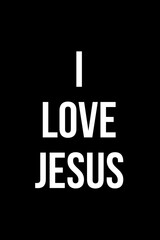 I love Jesus text with black colour background,I love jesus illustration, background, wallpaper,