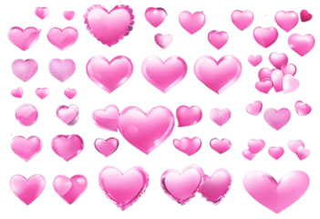 hearts site design symbol Set day Mothers Vector love Valentine's illustration mobile web Pink decoration logo app UI elements Background Pattern Icon Abstract Wedding