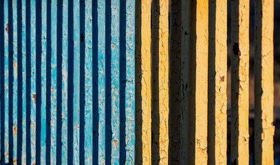 pattern color flag ukraine close up