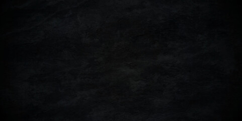 Fototapeta premium Abstract black distressed Rough texture grunge concrete background. Textured dark black grunge background, old grunge background. Chalk board and Black board grunge backdrop background.