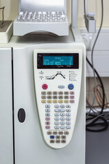 Gas Chromatograph in a police forensic laboratory in Warsaw city, Poland