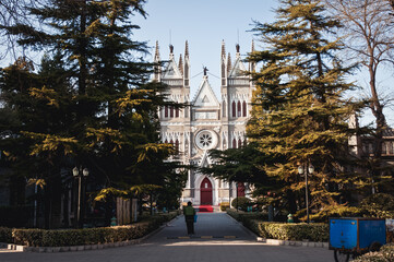 Catholic Church of the Saviour also called Xishiku Church or Beitang in Beijing, China