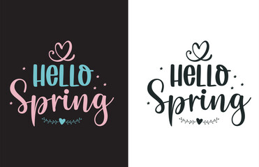 Easter SVG Welcome spring design