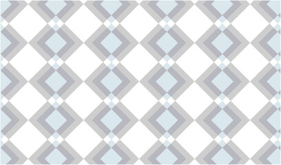 シンプルな四角模様のシームレスパターン