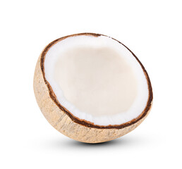 coconut isolated on white Background