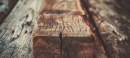 Close up of pine wood timber for industrial applications and construction projects