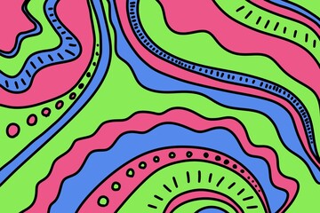 abstract background with circles