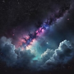 starry night sky