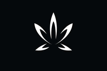 water lily logo, fashion logo, fire icon, flames icon, swoosh logo, logomark, icon