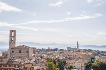 view from the top of the cathedral city