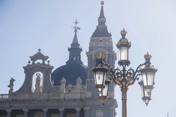 Obraz premium cathedral in madrid