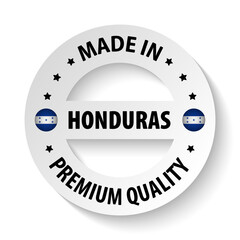 Made in Honduras graphic and label.