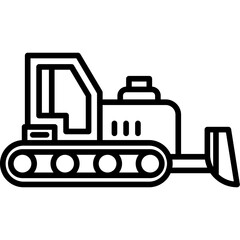 Bulldozer Icon